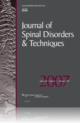 marco t silva publication spinal disord tech 2005